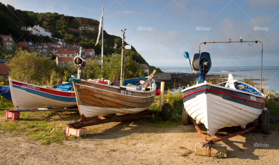 whitby boats water scene by rich0710