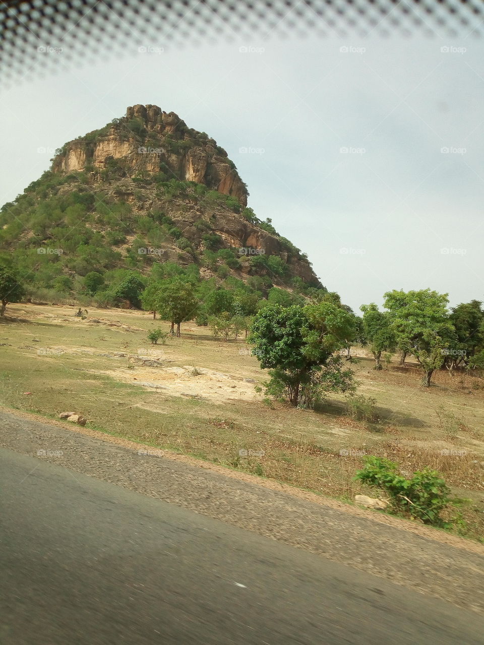 This is Pandimana hill along Adamawa-Gombe road in Kaltingo Local government of Gombe state. it is good for hiking and other countryside activities.