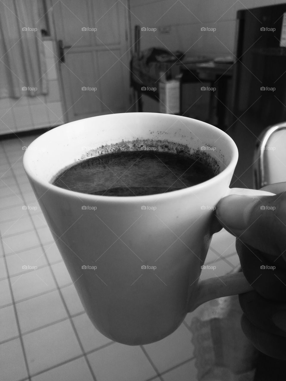 Enjoy a cup of coffee