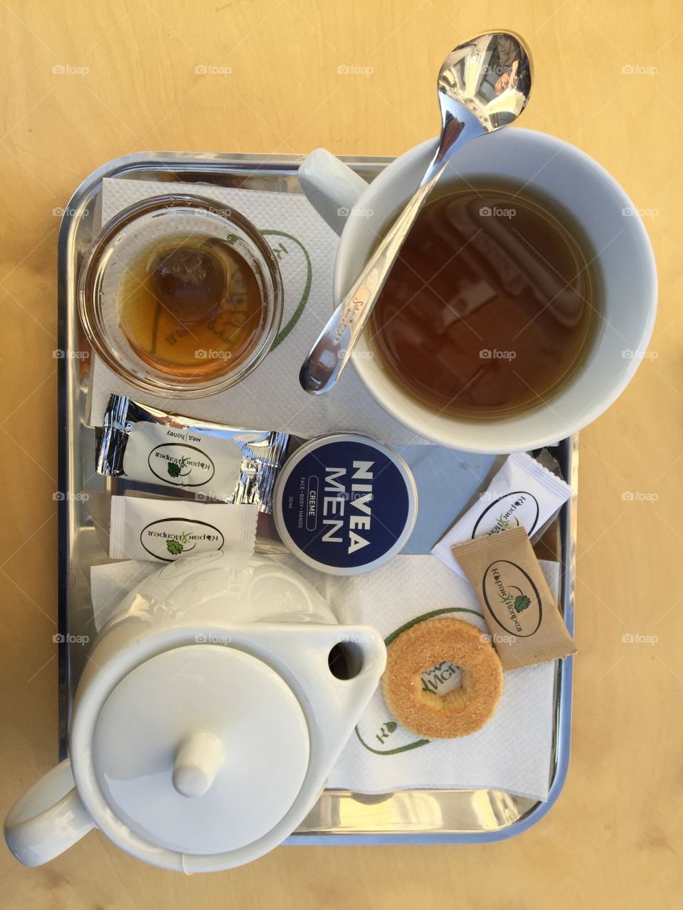 Tea time with NIVEA MEN 