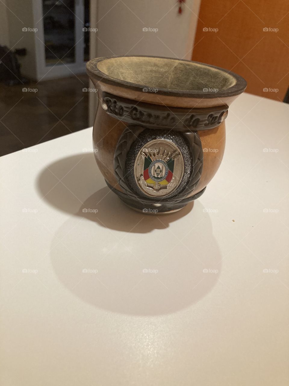 Amo essa cuia de chimarrão!