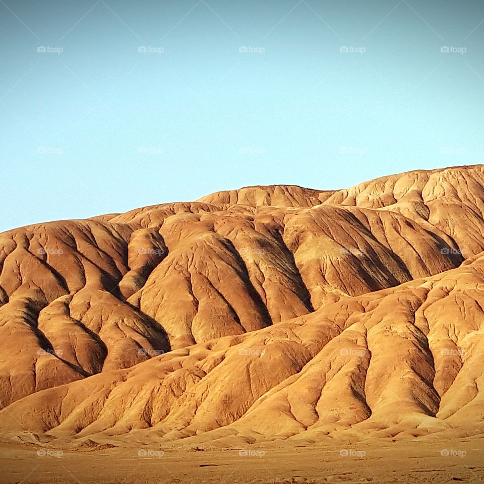 Desert. In Iran. Isfahan