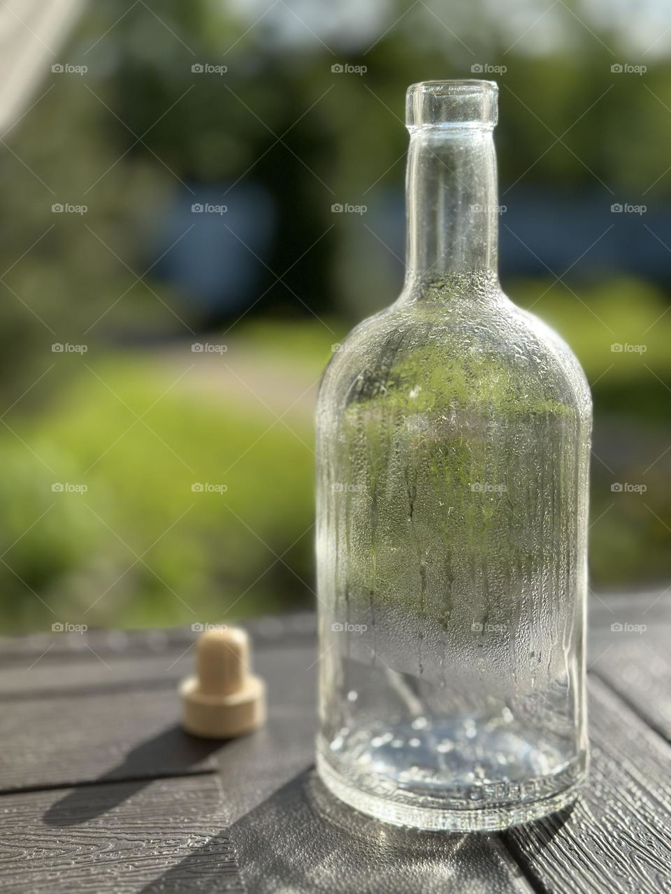 Empty bottle condensate 