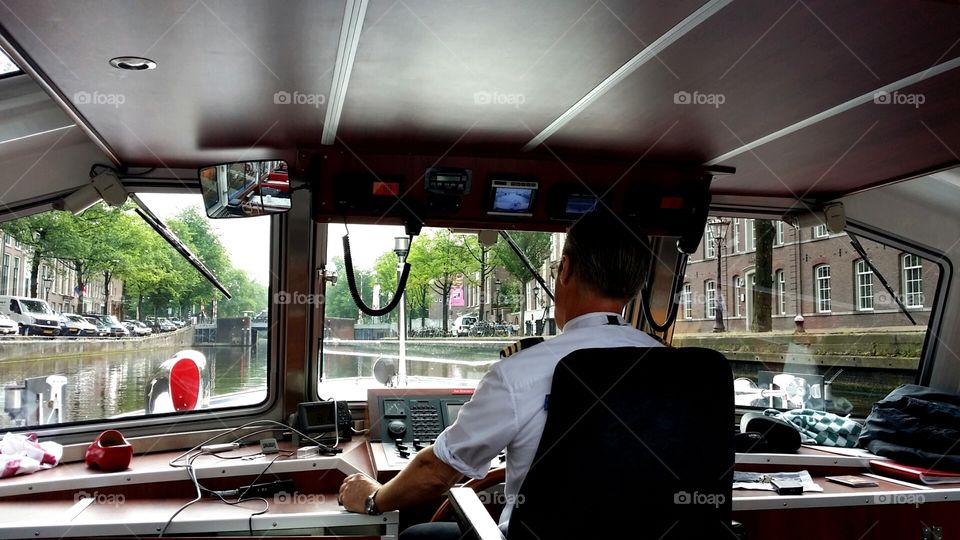 Captain Amsterdam boat