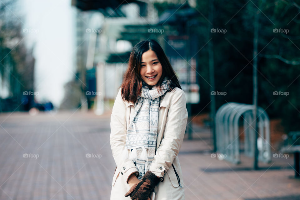 Street, Urban, City, Woman, Portrait