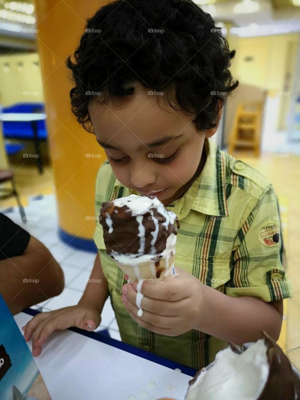 Ice cream is my best choice.