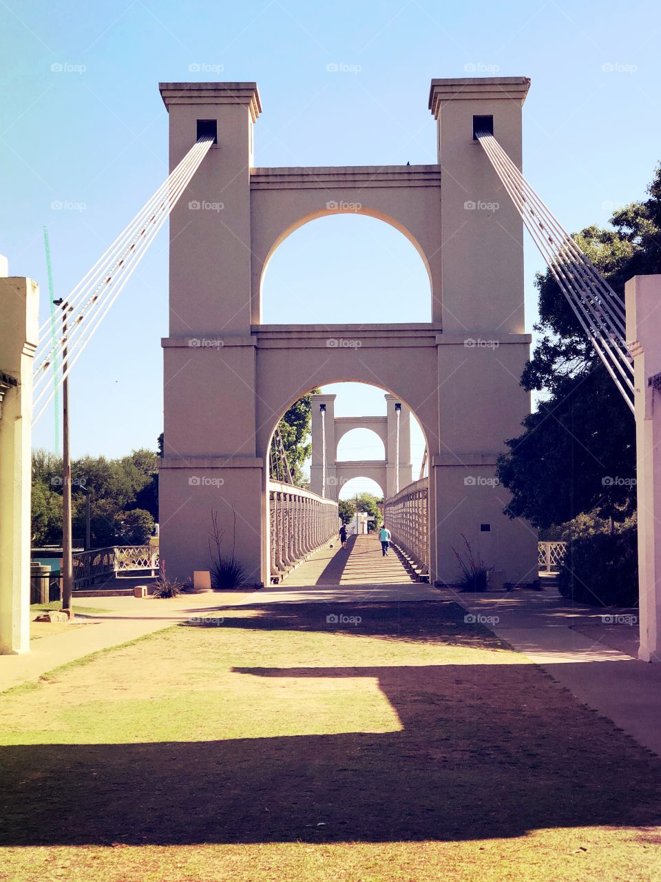 Suspension Bridge Waco, Texas