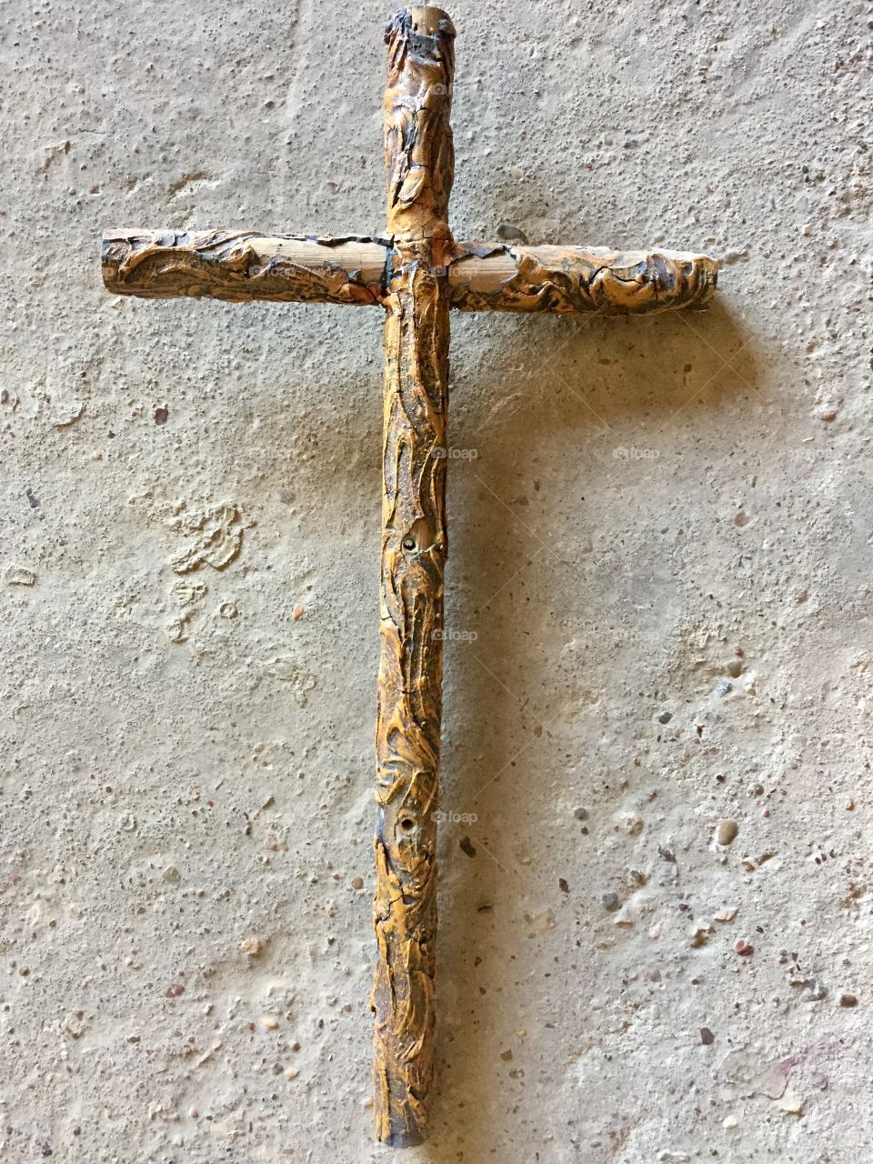 Vintage wooden cross I found in the old barn 