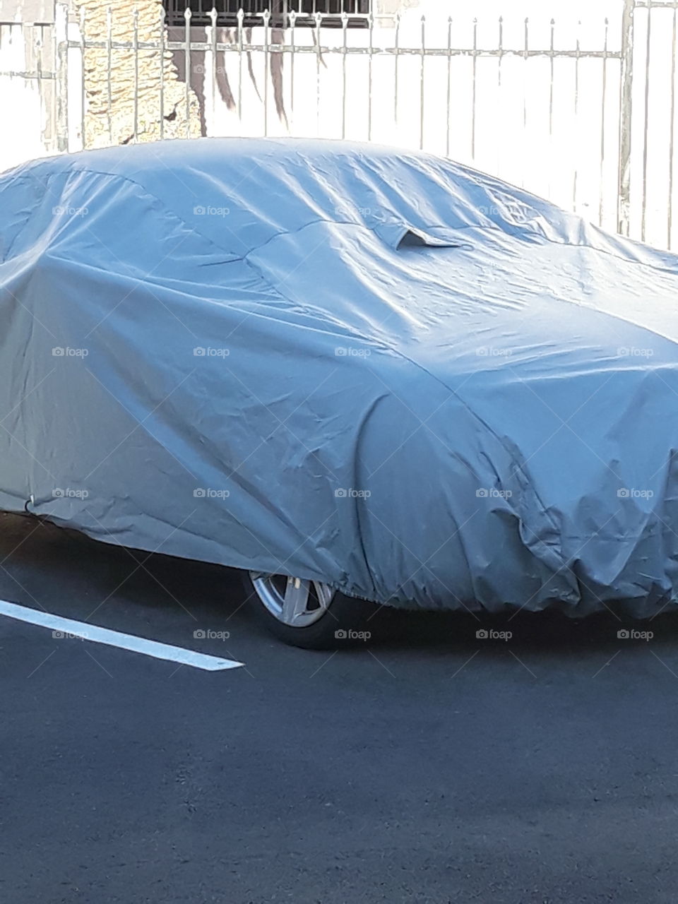 covered car