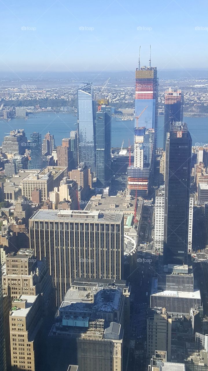 view from empire state building