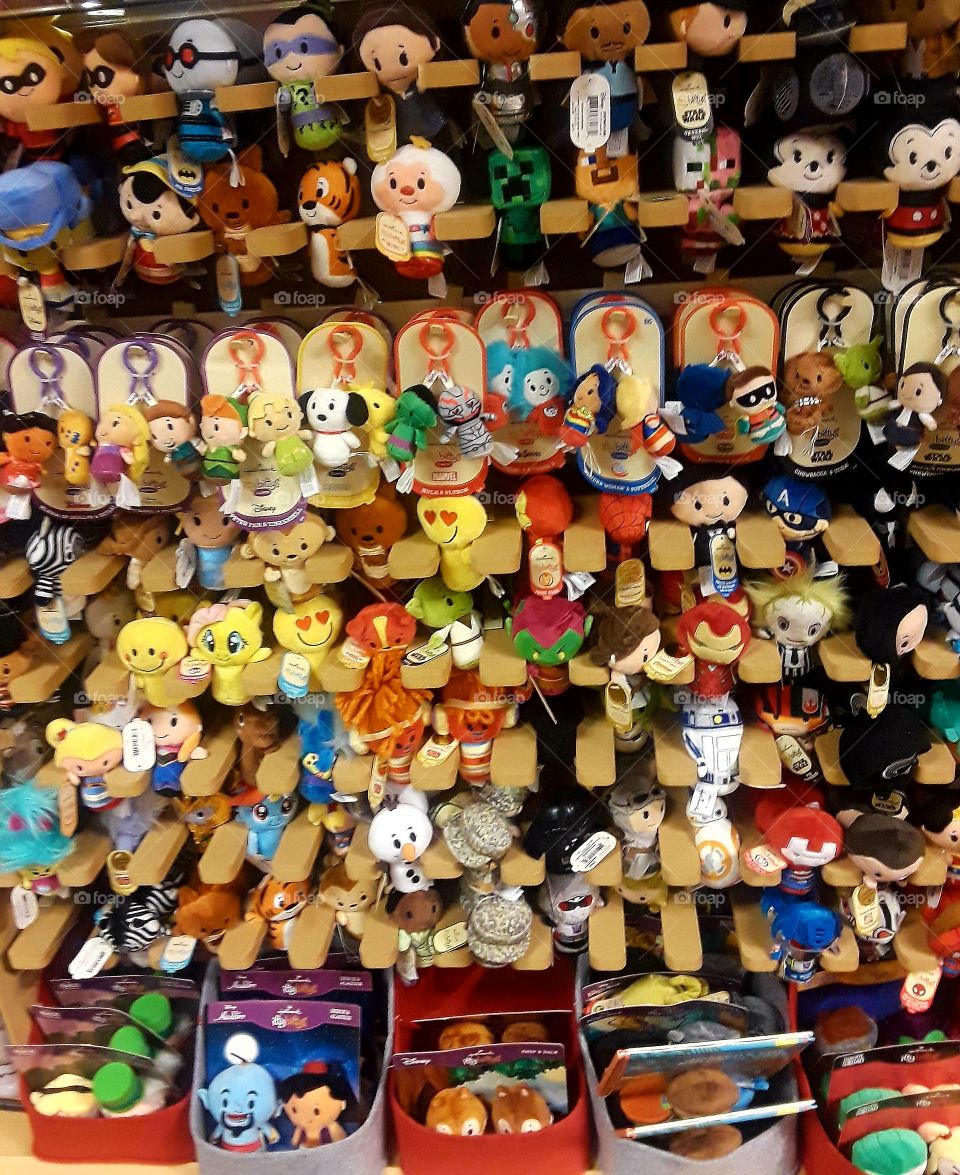 Itty Bittys Lot Display In Store