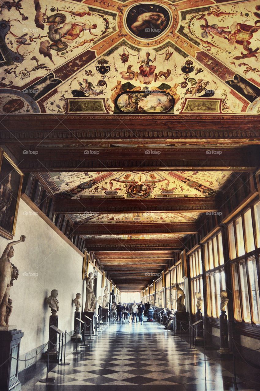 Galeria Uffizi. Galeria Uffizi (Florence - Italy)