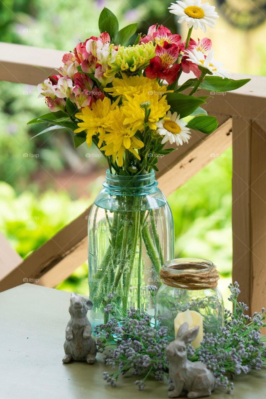 Summer Flower Vase