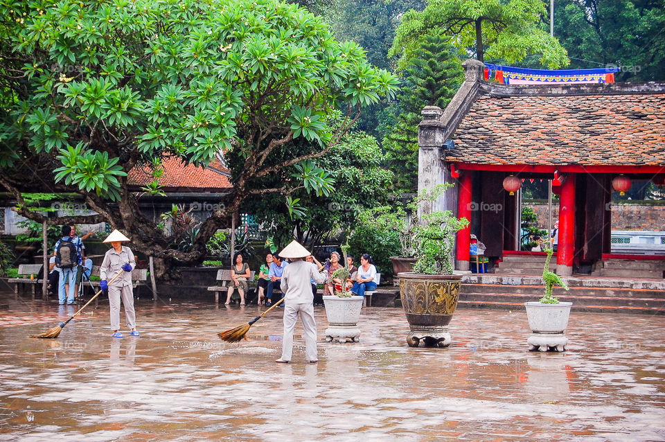 Temple in Ha Noi