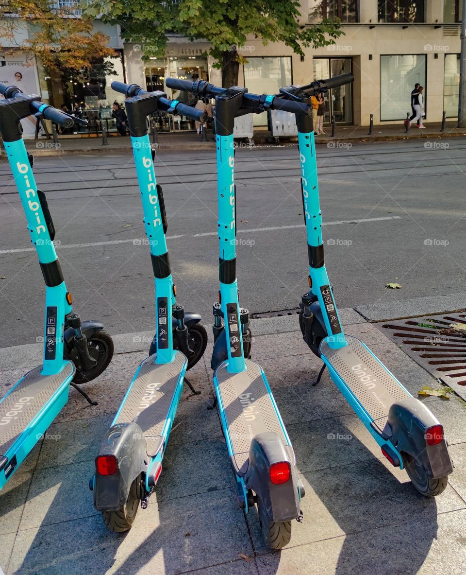 Scooters for rent in Sofia city