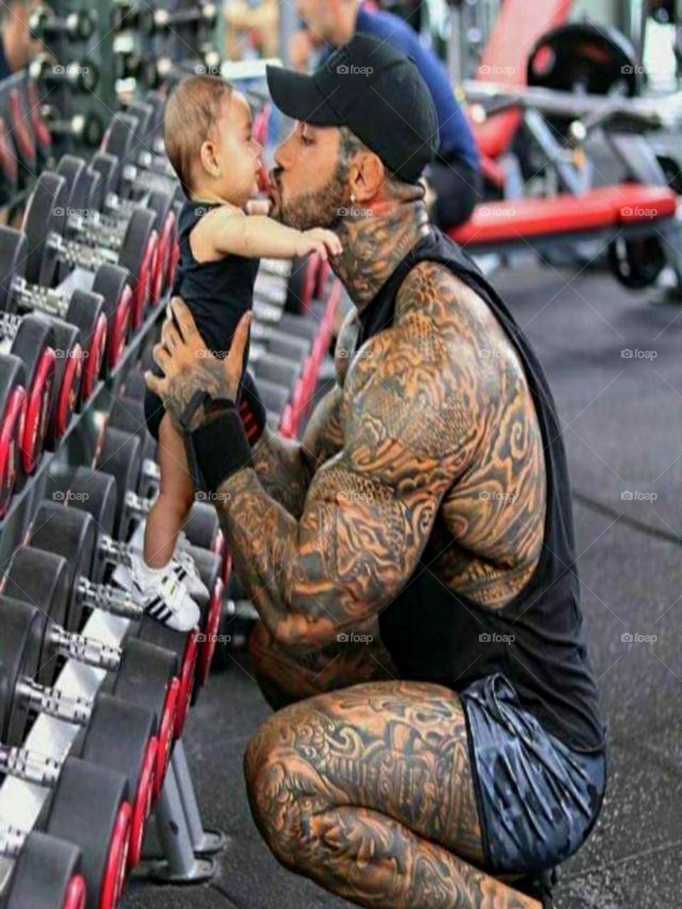 daddy and baby