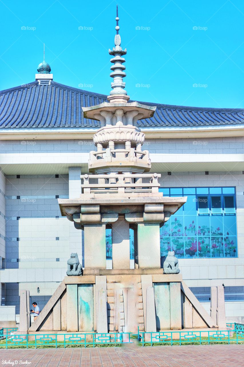 Korean traditional Temple 