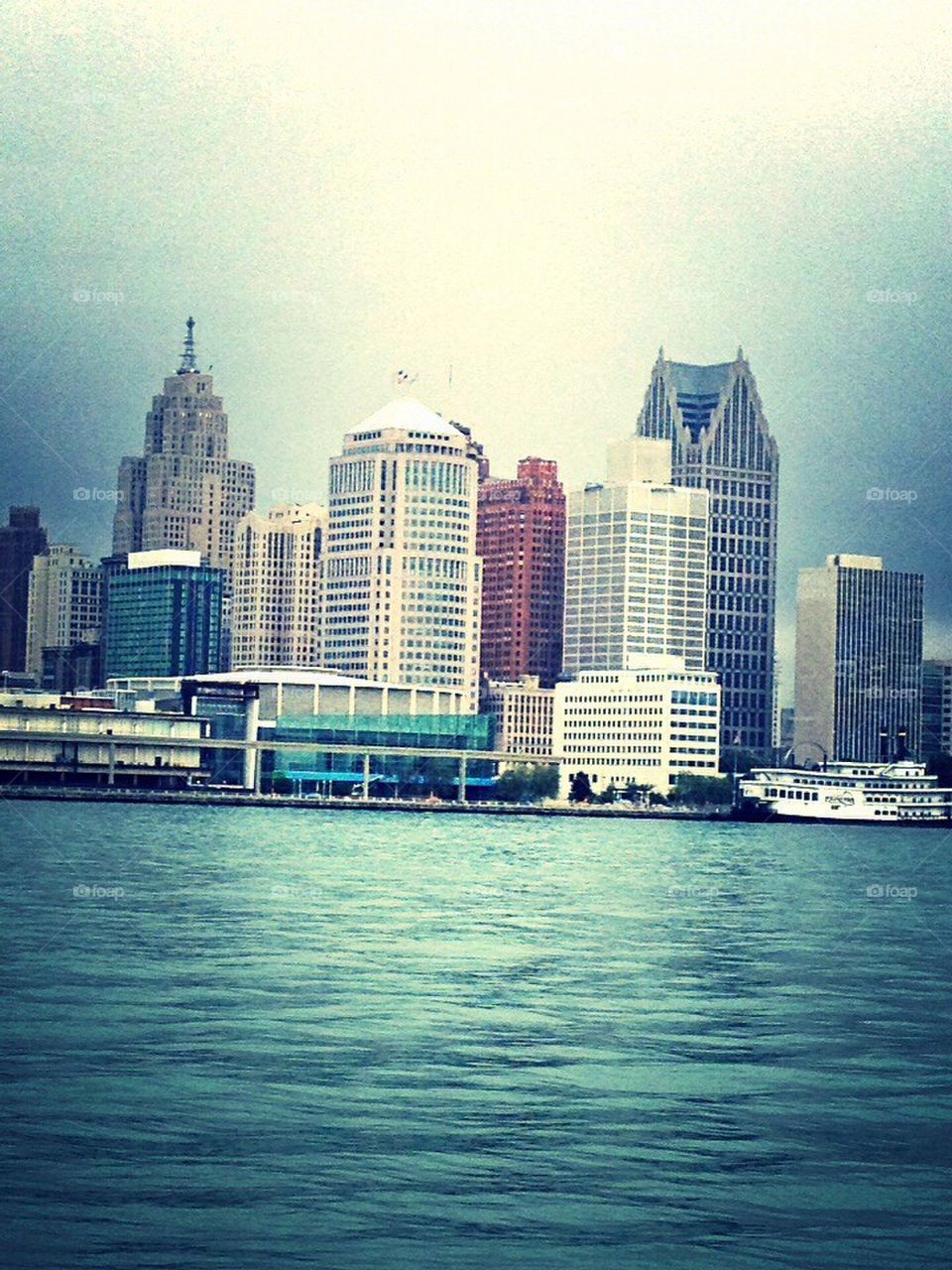 Beautiful Detroit seen from Windsor