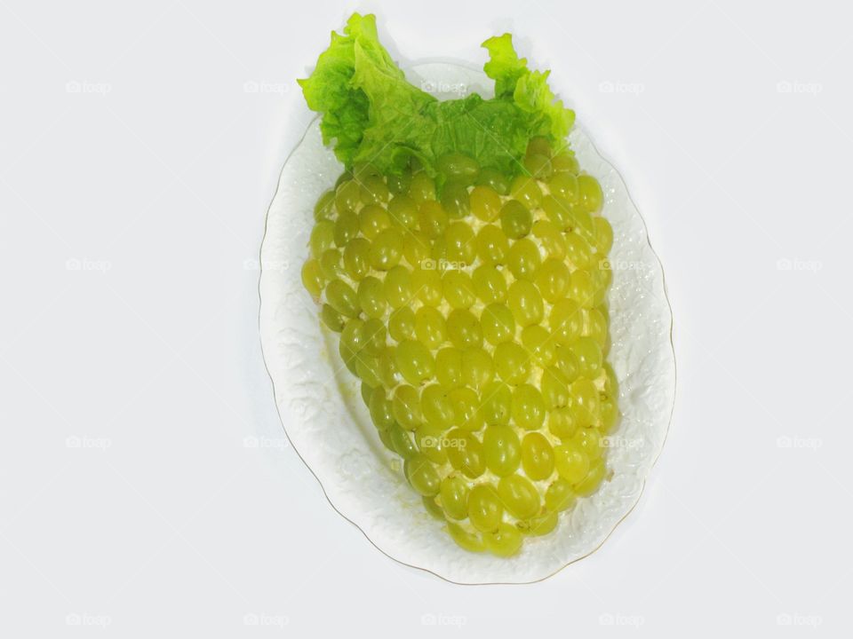 chicken salad with grapes еда салат куриный с виноградом