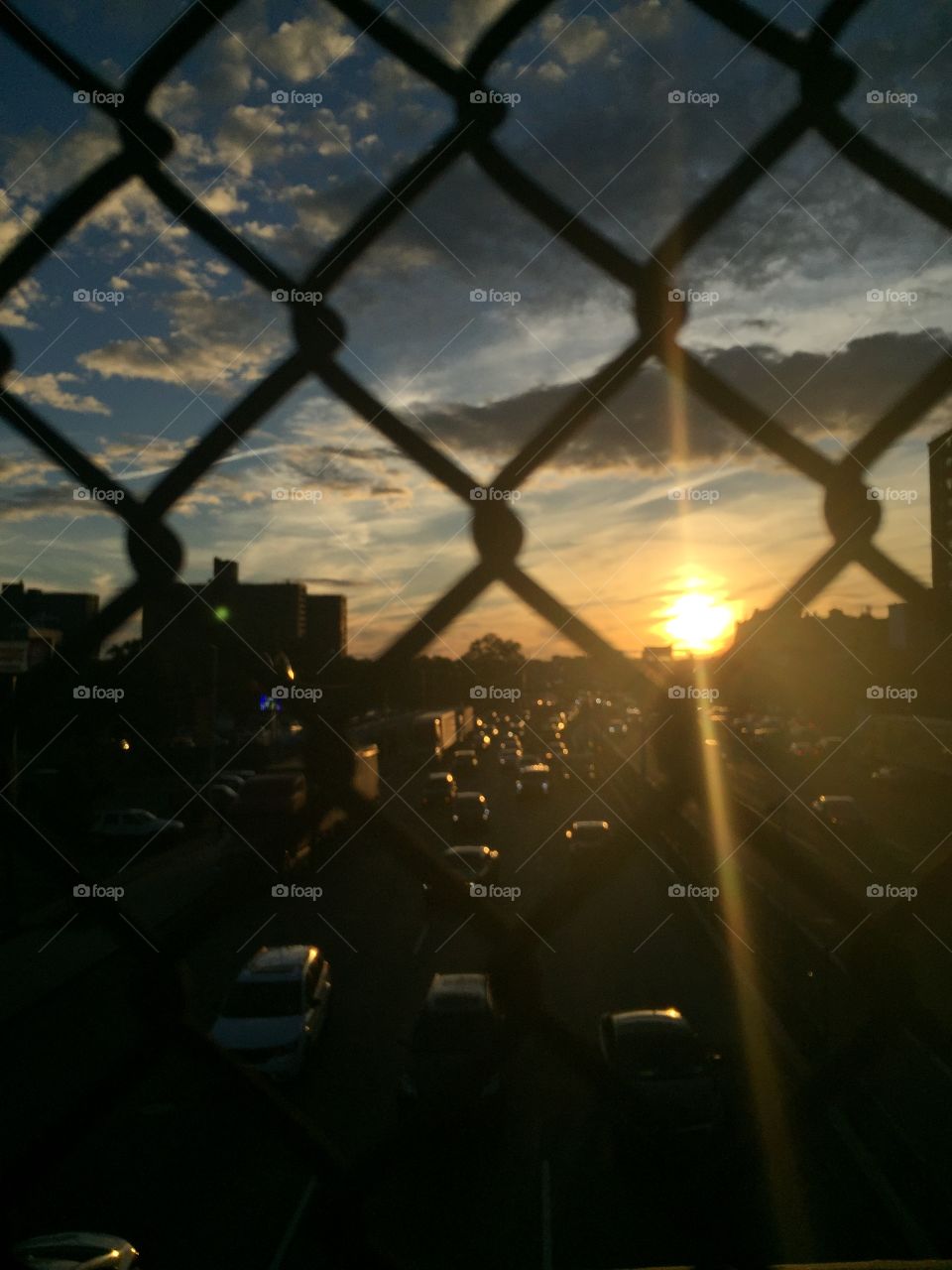 in order for me to get home i have to cross this bridge and every day at this time i fall for the view 