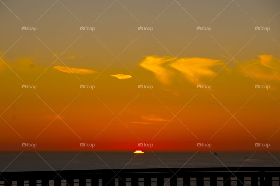 THE SUNSET AT THE GOLDEN GATE BRIDGE SAN FRANCISCO CALIFORNIA USA