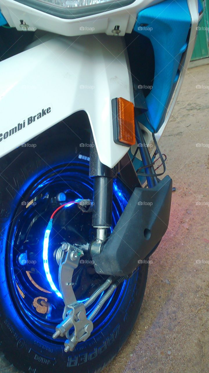 beautiful. bike light system