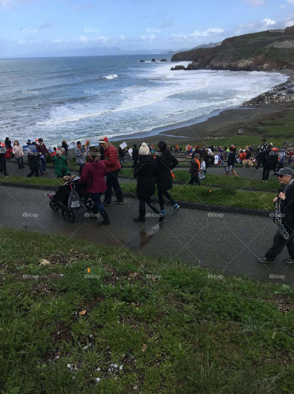 March For Our Lives in Pacifica, California