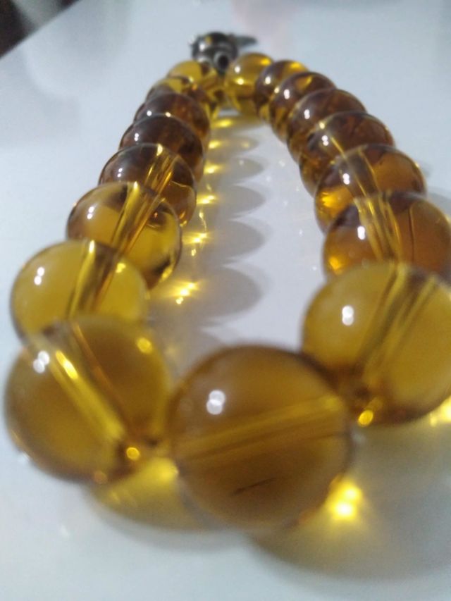 yellow rosary