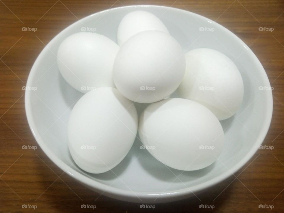 Bowl of Boiled Eggs