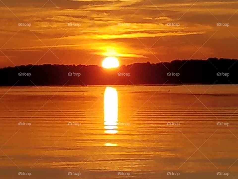 Cowan lake sunset6