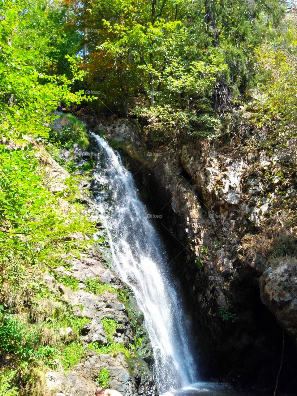 Wasserfall in Frankreich