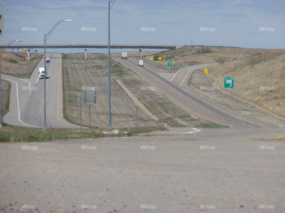 I-40 West of Oklahoma city