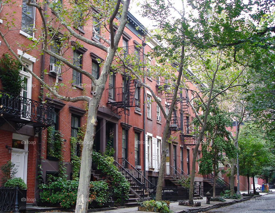 A street in Greenwich Village