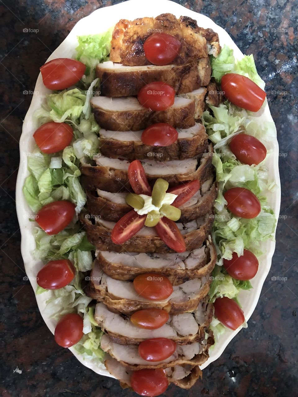 Fin de Año Navidad Comidas Carne Reunión 