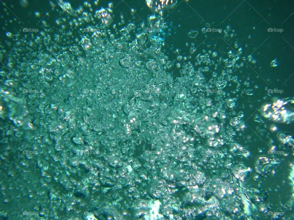 Scuba practice pictures from in the water.