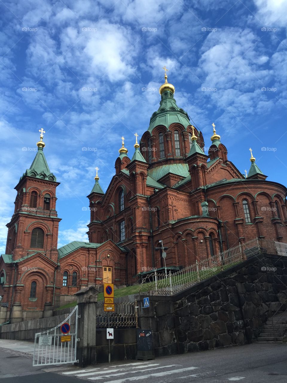 Exterior of a church