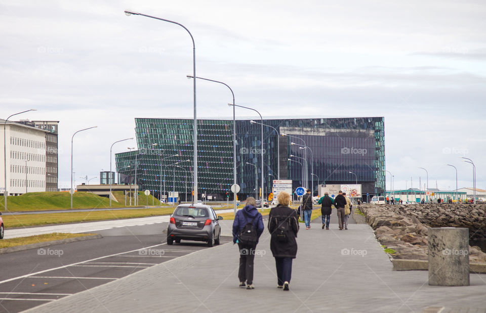 Harpa consert and opera house. 