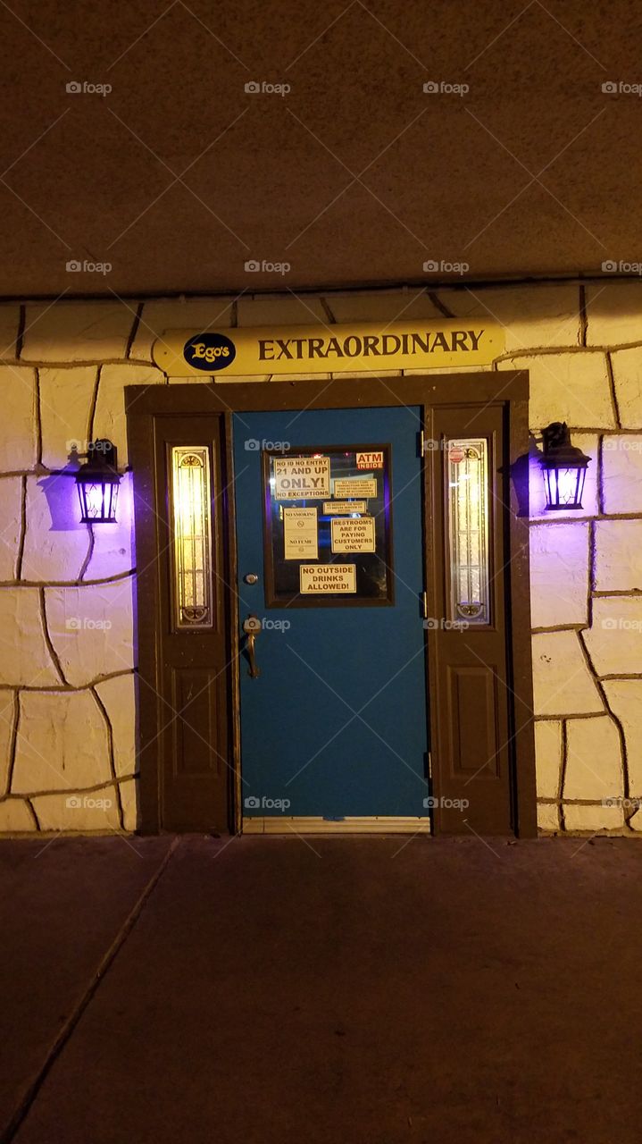 Ego's bar in Austin, TX