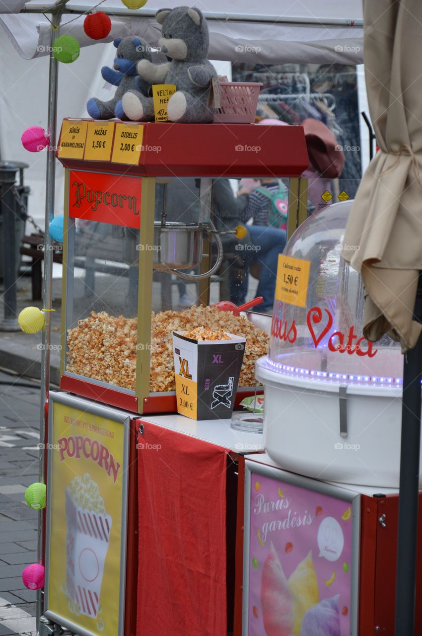 popcorn sales