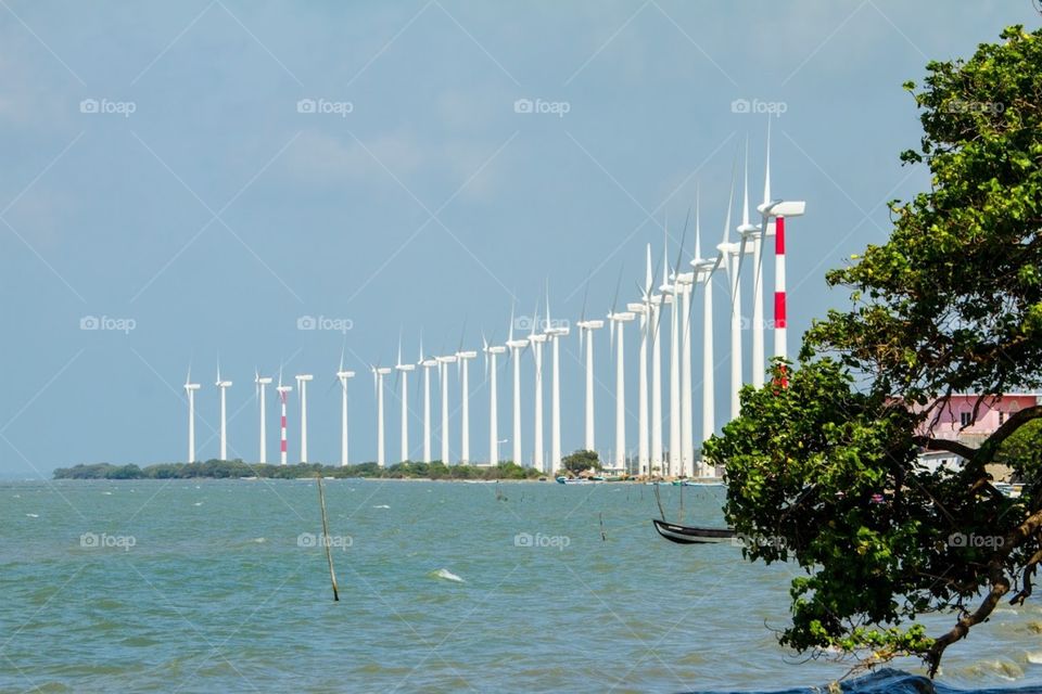 Wind Power Plant Kalpitiya Srilanka