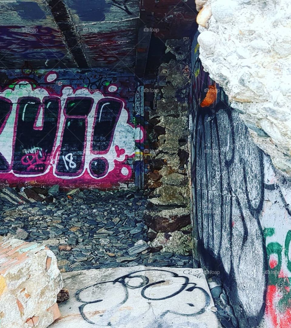 old waterfront bunker