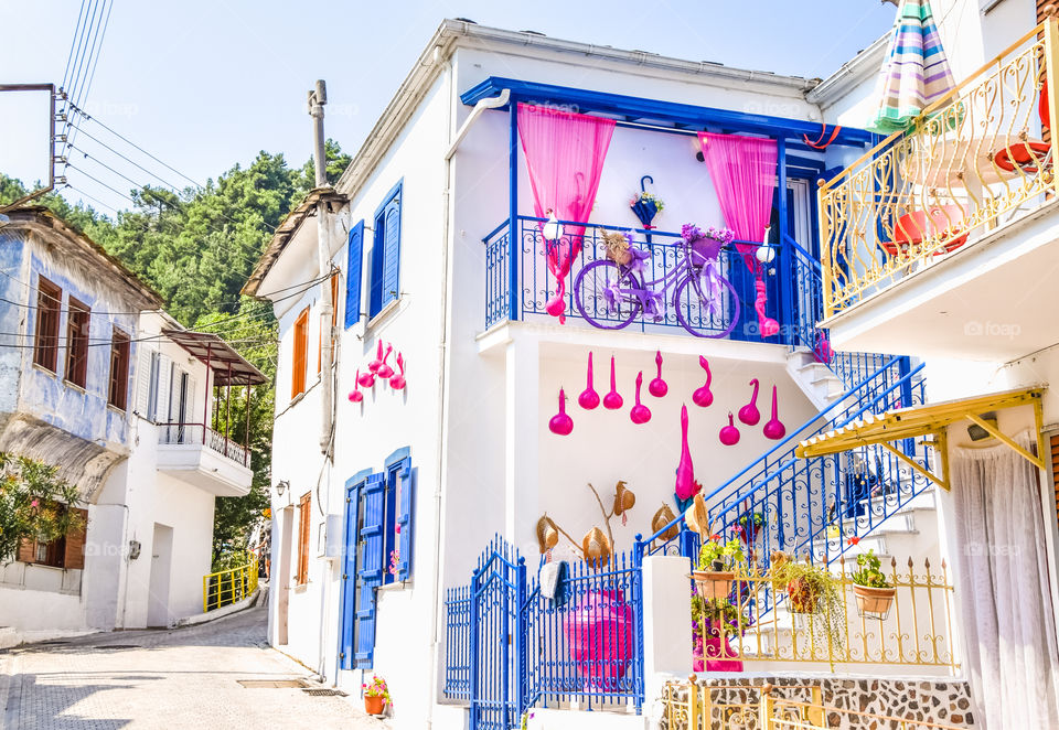 Greek traditional house