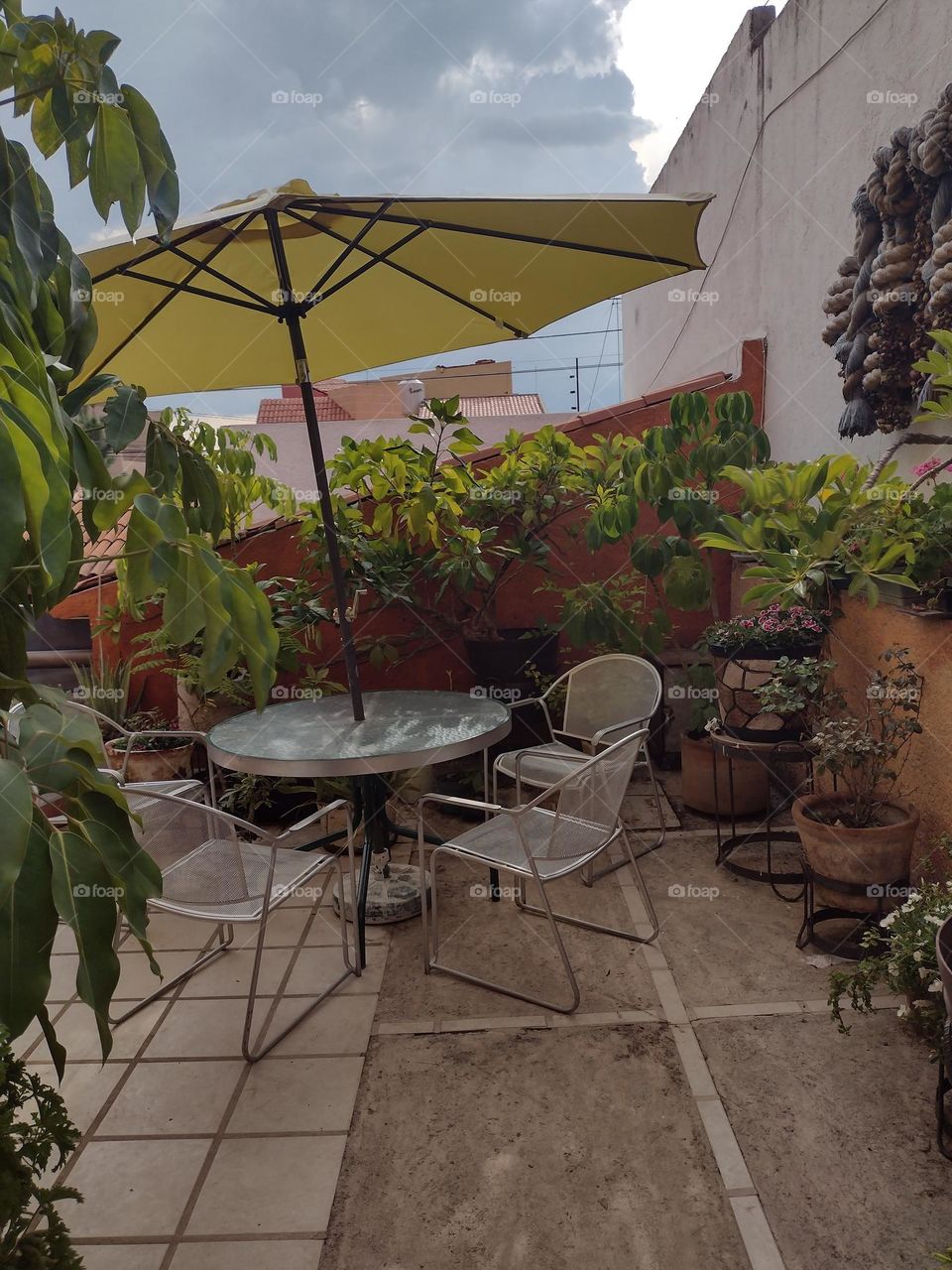 un rincón para relajarse