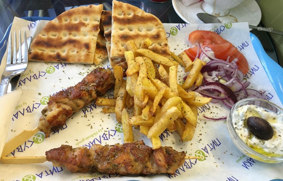 Greek food 