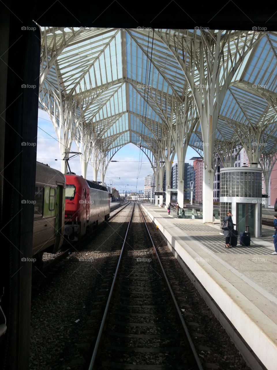 Train Station in Lisbon, Portugal