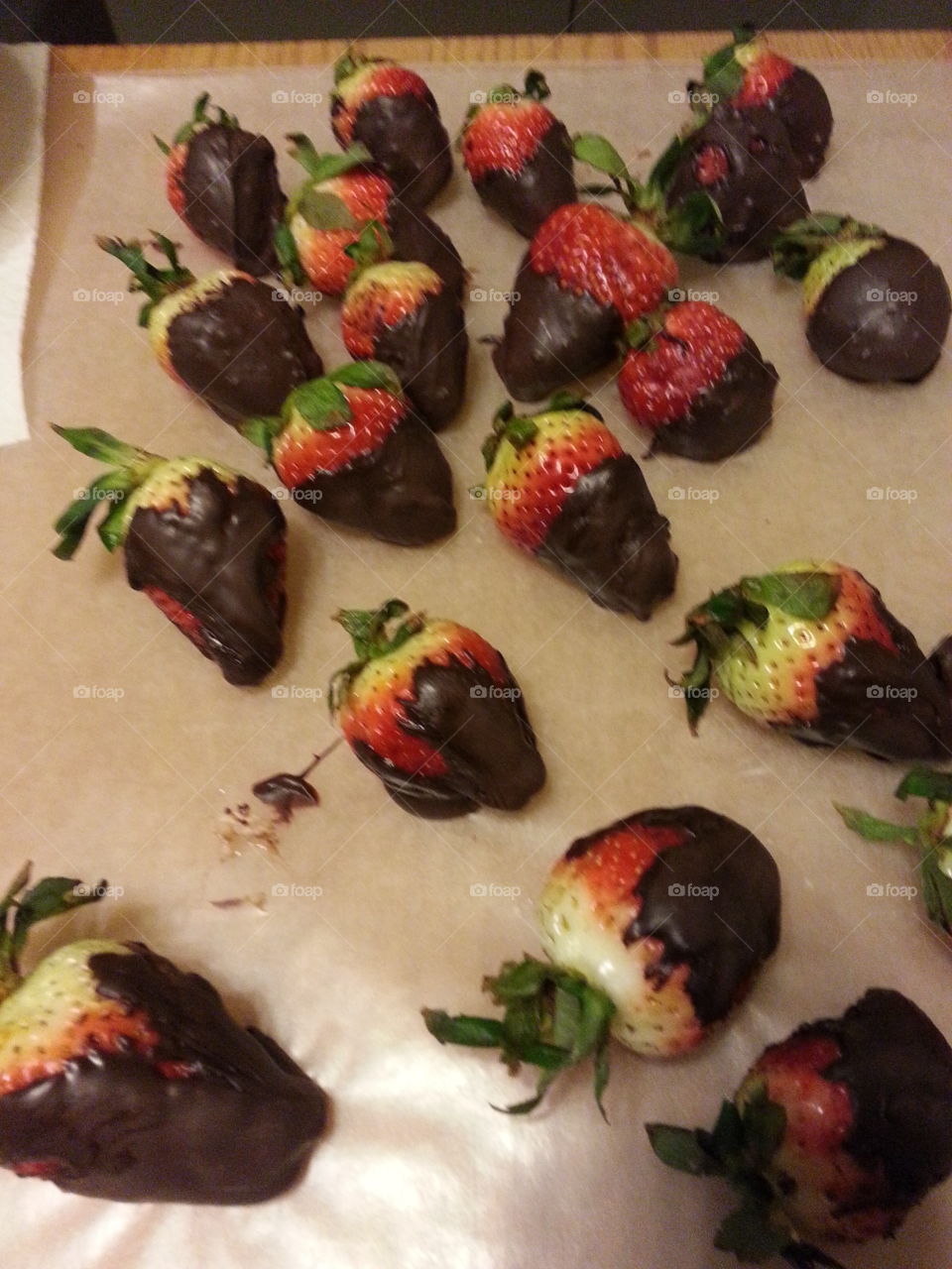 Valentine's strawberries