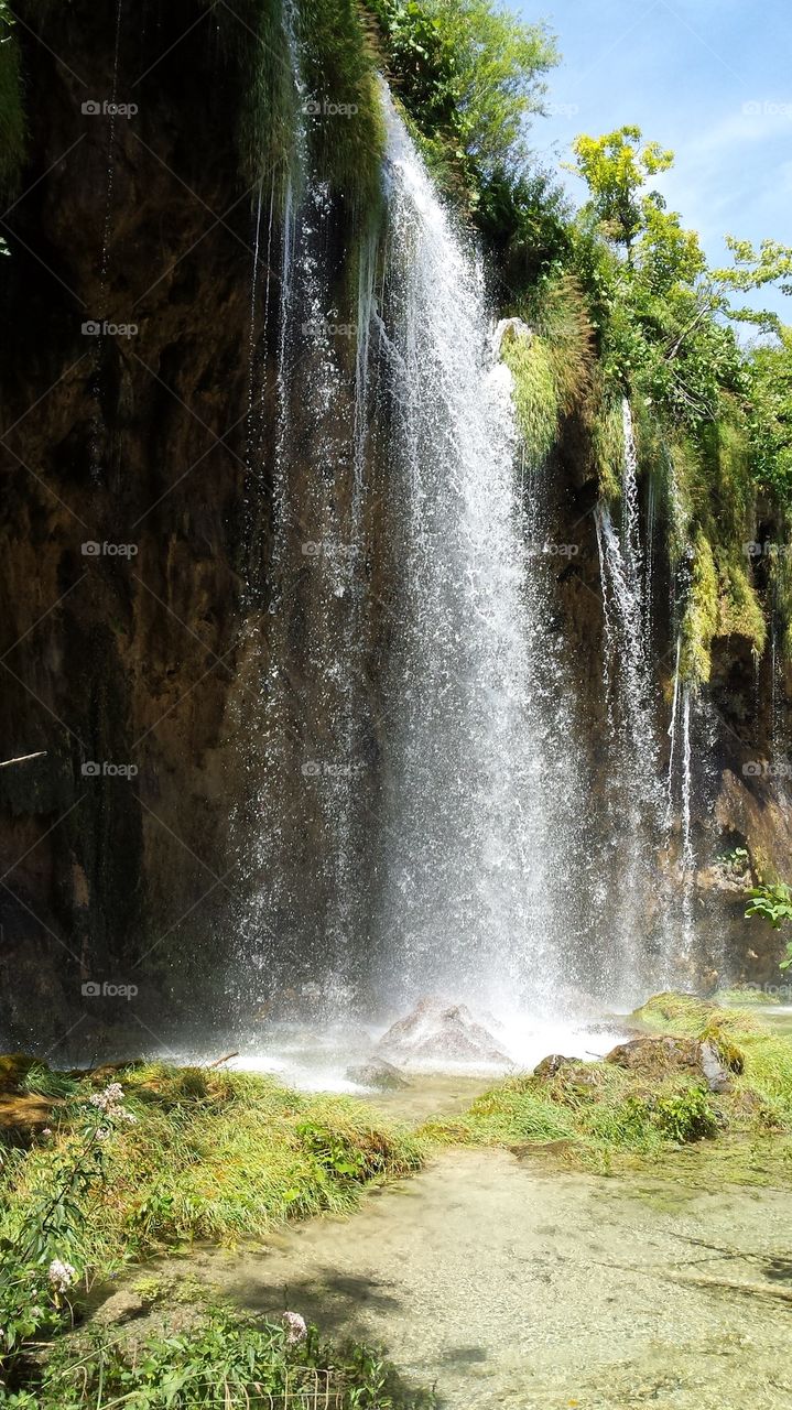 Waterfall, Plitvice National Park