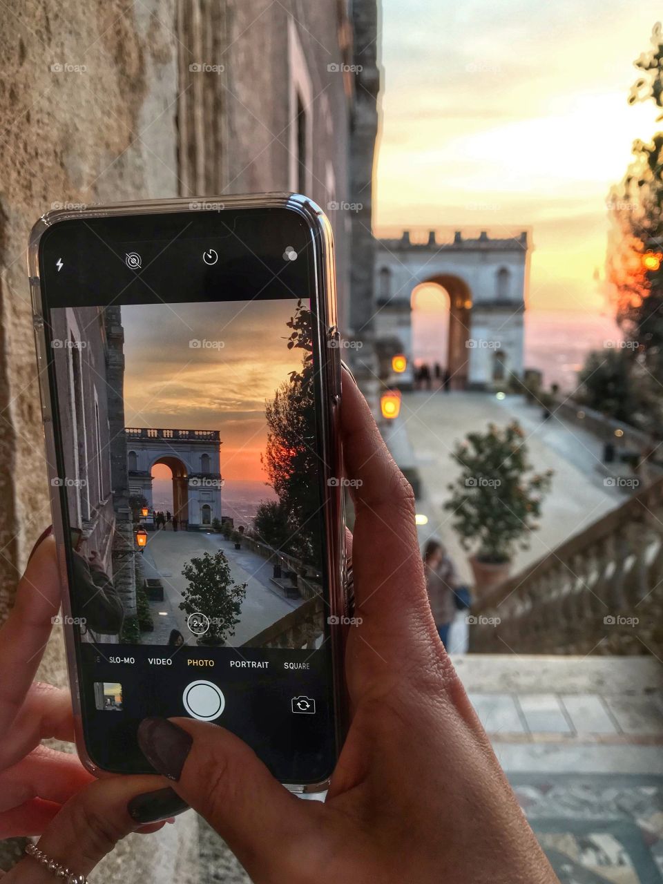 Tivoli sunset