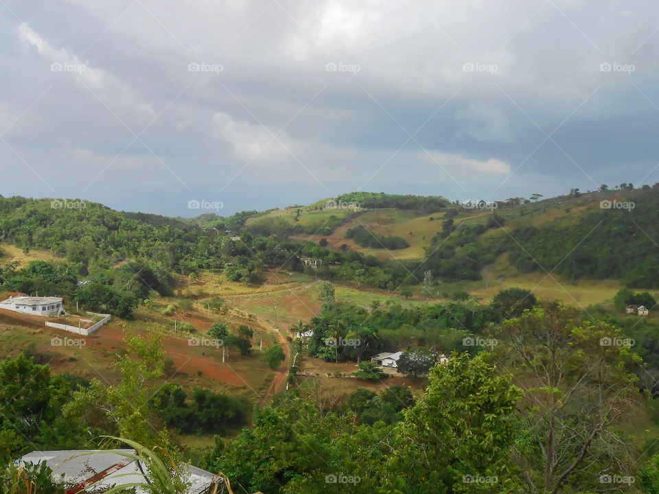 Landscape Viewed From The Hills