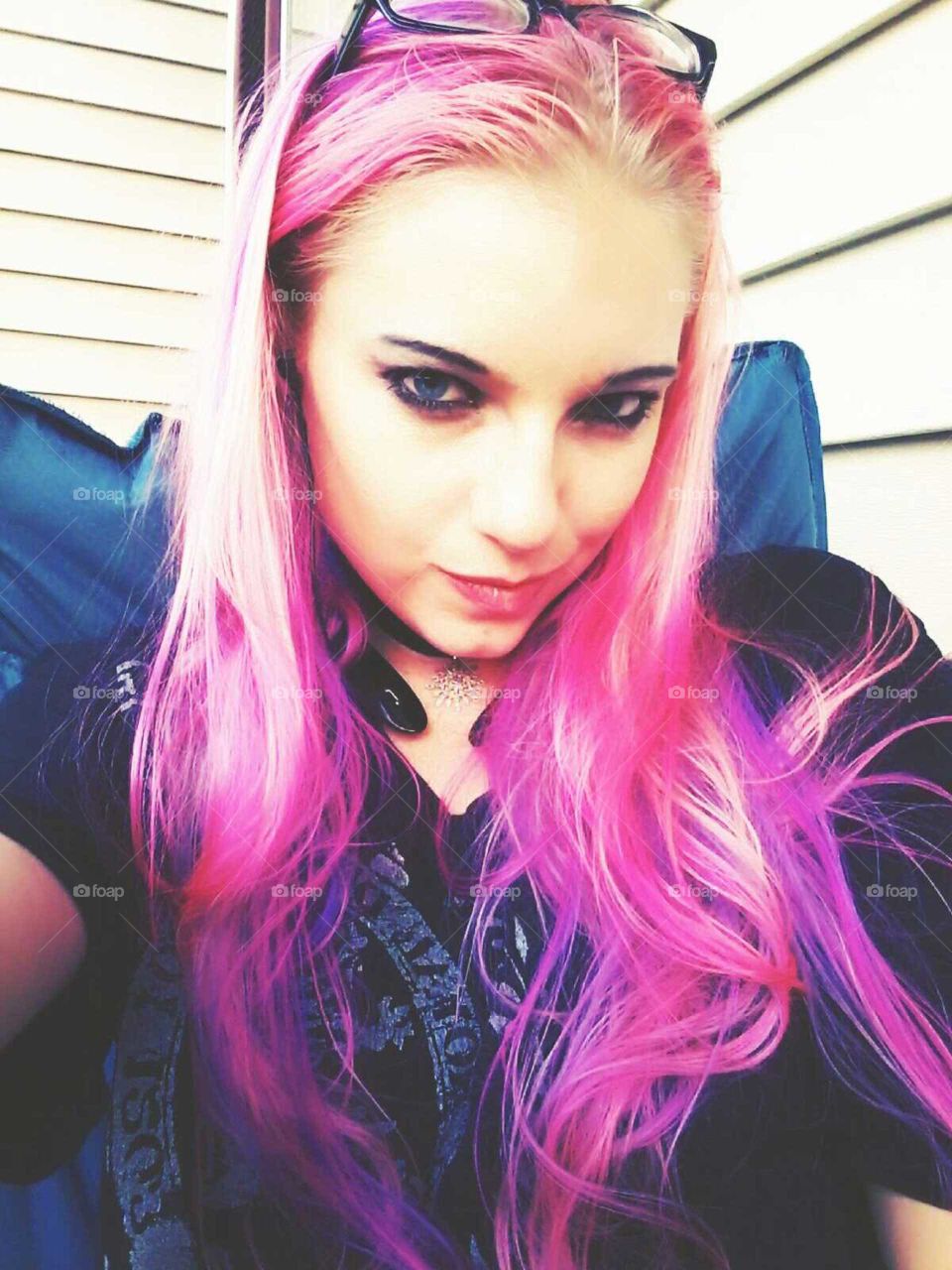 Smiling good morning